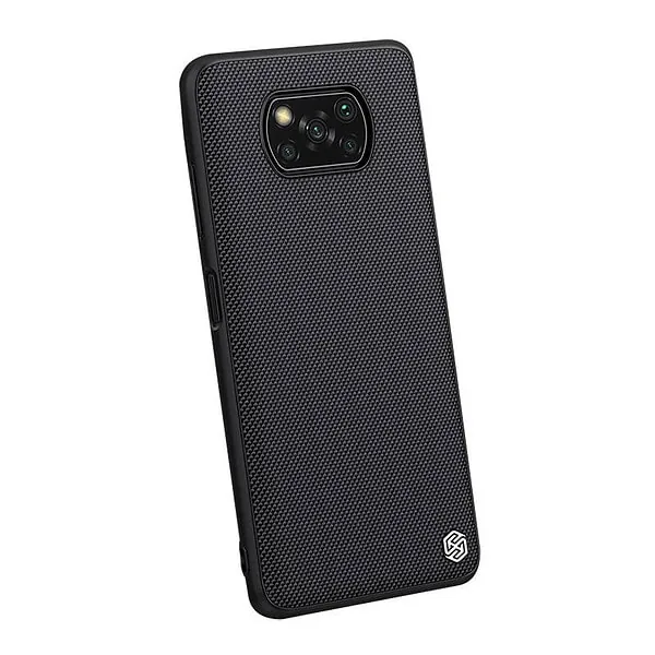 Nillkin Textured Case for Xiaomi POCO X3 NFC / X3 Pro (black) cena