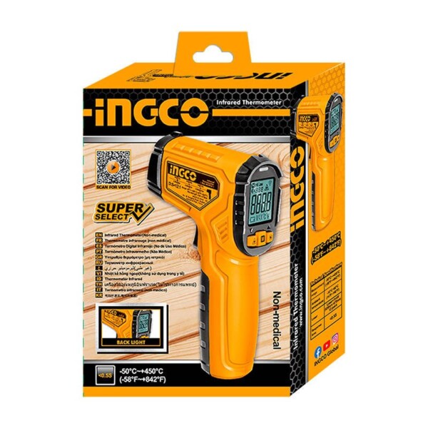 Non-contact laser thermometer INGCO HIT0155026 distributor