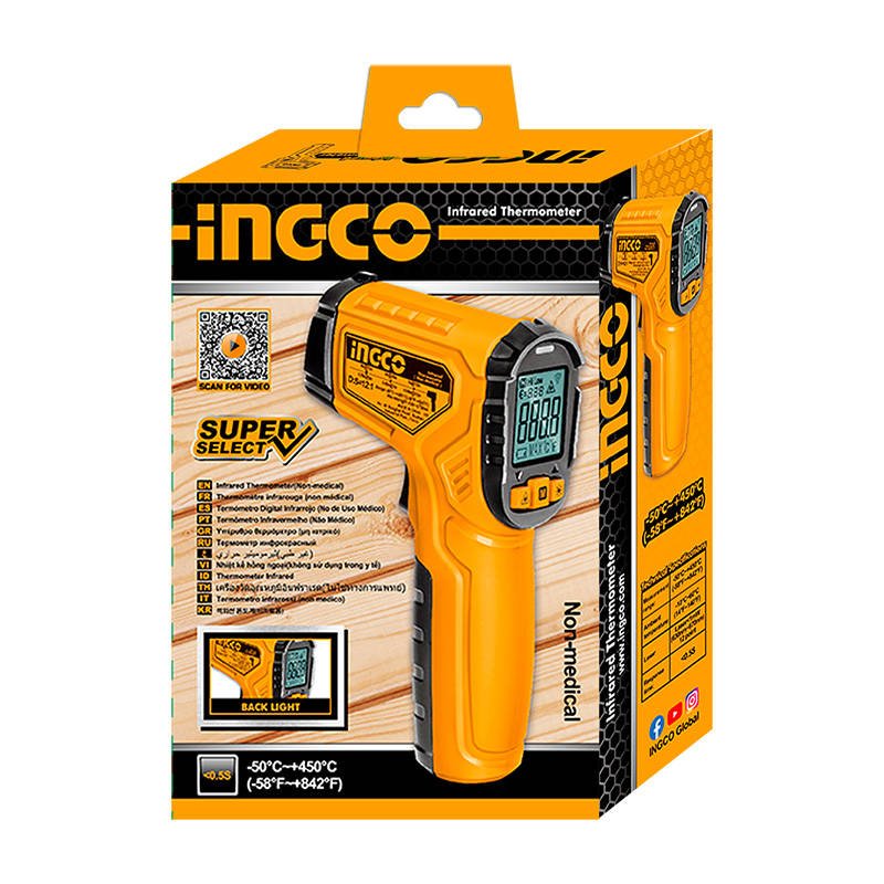 Non-contact laser thermometer INGCO HIT0155026 distributor