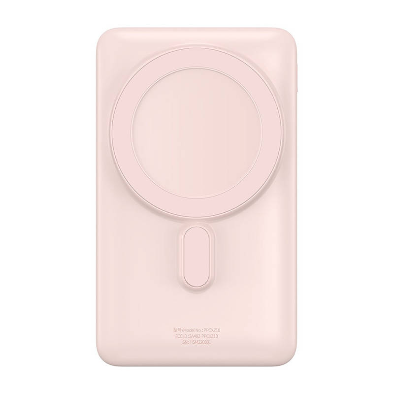 Powerbank Baseus Magnetic 10000mAh 20W (pink)