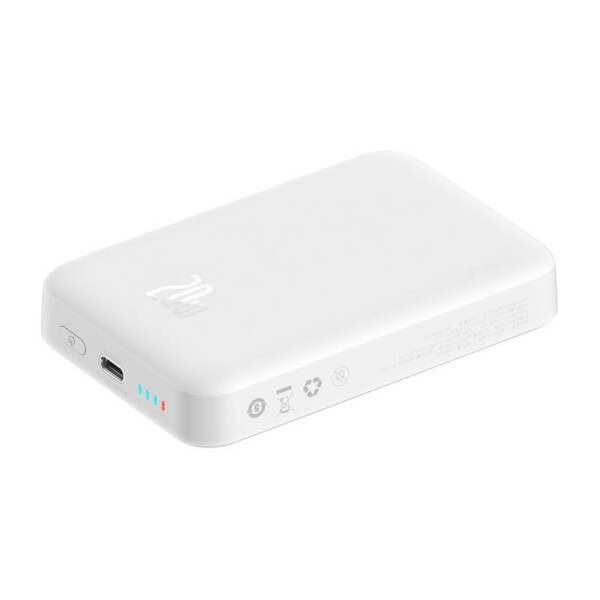 Powerbank Baseus Magnetic Mini 10000mAh 20W (white) navod