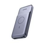 Powerbank with inductive charging UGREEN PB195, 10000mAh, 20W+10W, USB + USB-C (Silver)