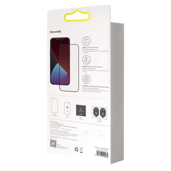 Tempered glass 0.25mm Baseus for iPhone 12 / iPhone 12 Pro - 2020 (2pcs) sk