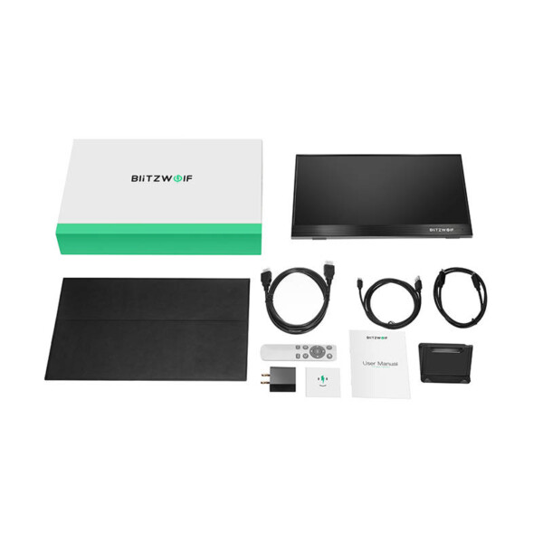 Touchable Monitor BlitzWolf BW-PCM3 15.6-inch (black) cena