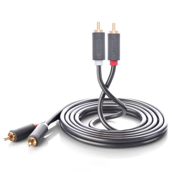 UGREEN 2RCA (Cinch) to 2RCA (Cinch) Cable 5m (black) navod
