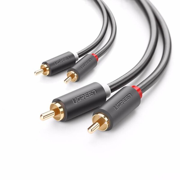 UGREEN 2RCA (Cinch) to 2RCA (Cinch) Cable 5m (black)