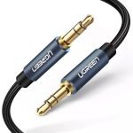 UGREEN AV122 Mini jack cable 3.5mm AUX 0.5m (blue)