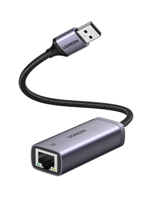 UGREEN CM483 USB to RJ45 network adapter (grey)