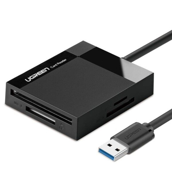 UGREEN CR125 4-in-1 USB 3.0 card reader 0.5m (black)