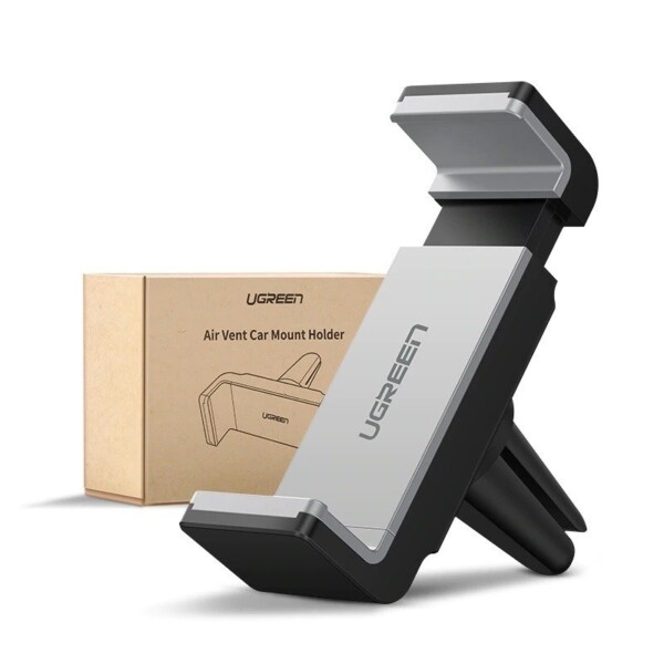 UGREEN Clamped Car Holder for Smartphones (Black + Gray) cena