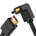 UGREEN HD103 cable HDMI to HDMI Angle, 4K, 1m (black)