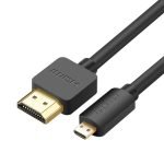 UGREEN HD127 Micro HDMI - HDMI Cable 4K 3D 1.5m (black)