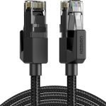 UGREEN NW135 Cat 6 U/UTP Braid Ethernet RJ45 Cable 1m (black)