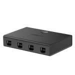 UGREEN Switch Adapter 4in1 USB 2.0 (black)