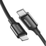 UGREEN US171 USB-C to Lightning Cable, 36W, 2m (black)