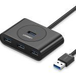 UGREEN USB 3.0 HUB 4in1 0,5m (black)