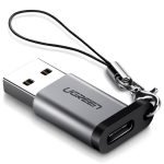 UGREEN USB A Male to USB-C Male Adapter 3.0 (gray)