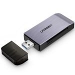 UGREEN USB Adapter 4 in1 card reader SD + microSD (silver)