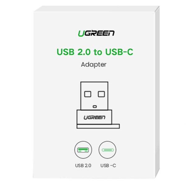UGREEN USB-C to USB-A 2.0 bluetooth adapter (black) cena