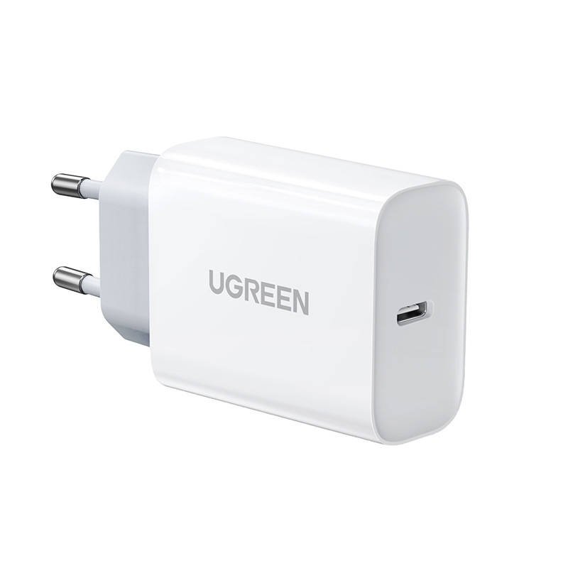30W + USB-C cable (white)
