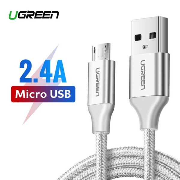 UGREEN micro USB kabel QC 3.0 2.4A 1.5m (bílý) cena