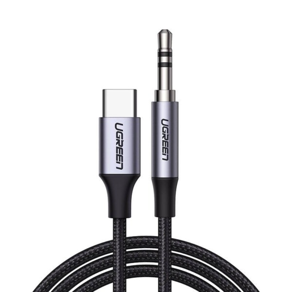 USB-C cable UGREEN CM450 to 3.5mm AUX mini jack