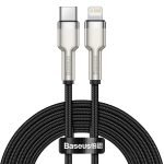 Kábel USB-C pre Lightning Baseus Cafule, PD, 20 W, 2 m (čierny)