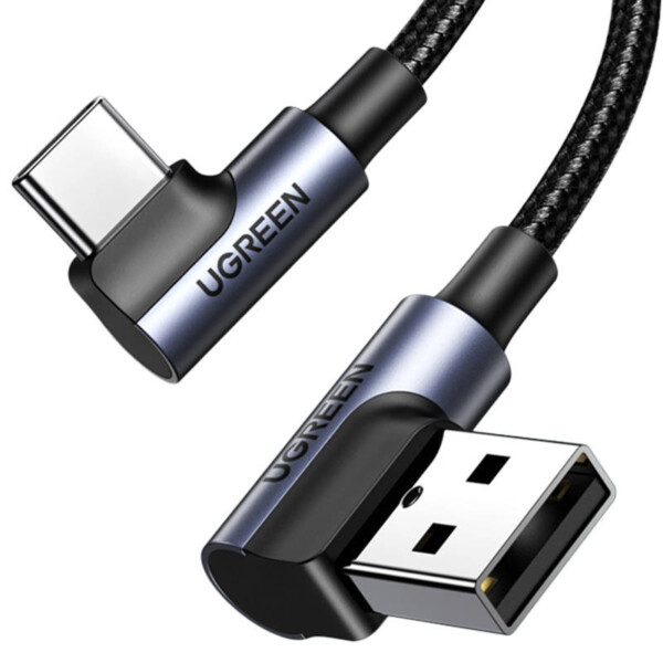 USB-C to USB-A 2.0 Angled Cable UGREEN US176