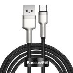 Kábel USB pre USB-C Baseus Cafule, 66 W, 2 m (čierny)