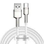 Kábel USB pre USB-C Baseus Cafule, 66 W, 2 m (biely)