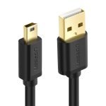 USB to Mini USB Cable UGREEN US132, 1m (black)
