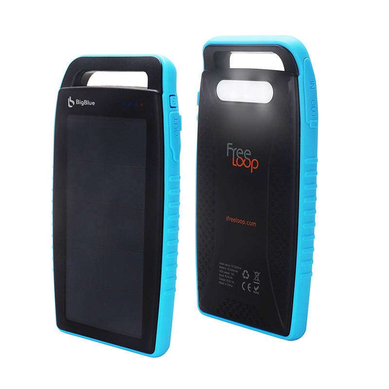 Waterproof portable solar battery charger BigBlue SL-CP001A 10000mAh cena