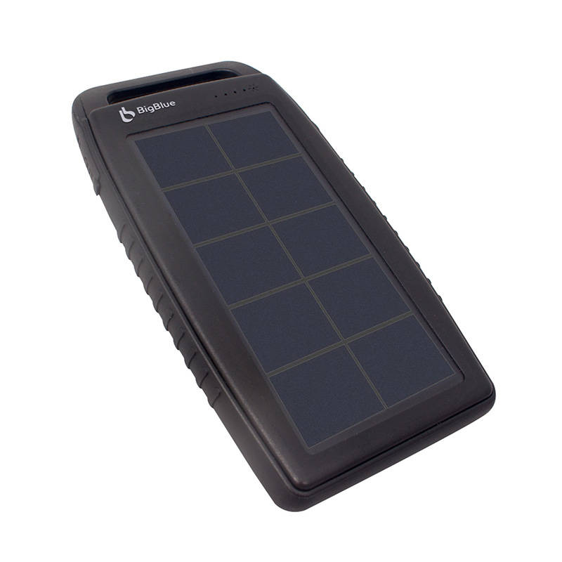 Waterproof portable solar battery charger BigBlue SL-CP001B 10000mAh navod