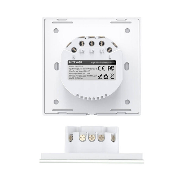 Wi-Fi Smart Water Heater Switch BlitzWolf BW-SS10 cena