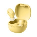 Wireless headphones Baseus Encok WM01, Bluetooth 5.0 (yellow)