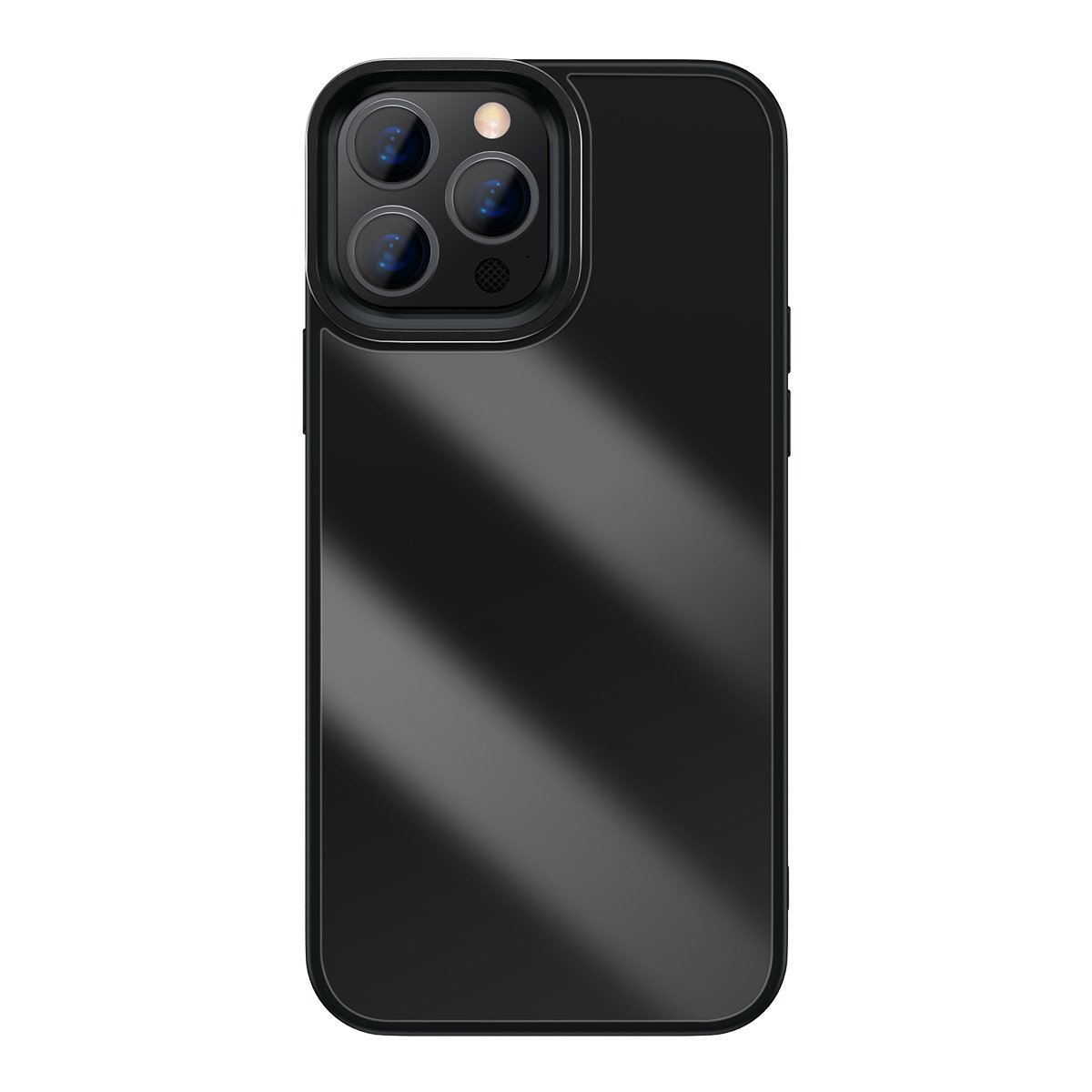Baseus Crystal Transparent Case for iPhone 13 Pro Max (black)