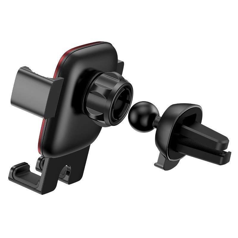 Baseus Cube Gravitational car holder on ventilation grid (Red) distributor