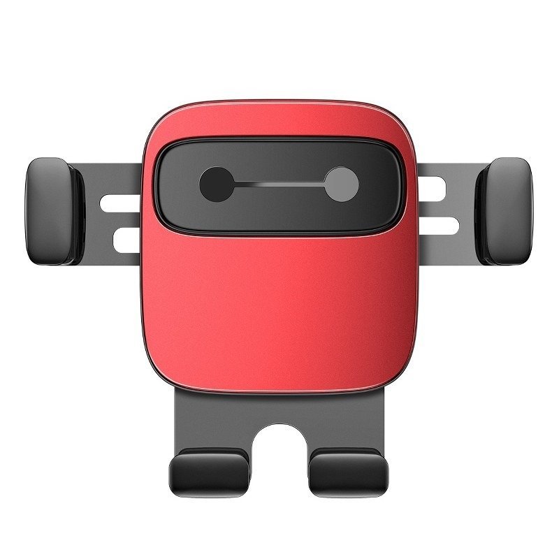 Baseus Cube Gravitational car holder on ventilation grid (Red)
