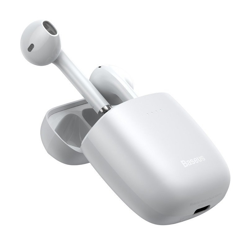 Baseus Encok True Wireless Earphones W04 White sk
