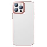 Baseus Glitter Transparent Case for iPhone 13 Pro Max (pink)