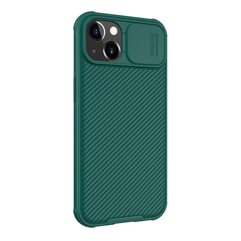 Nillkin CamShield Pro case for iPhone 13 (deep green) sk