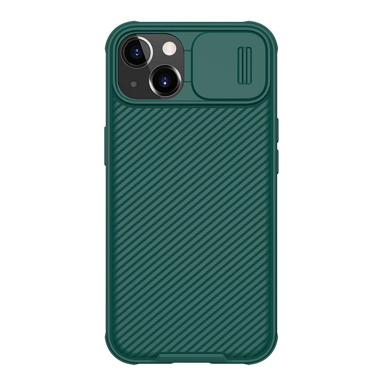 Nillkin CamShield Pro case for iPhone 13 (deep green)