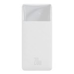 Powerbank Baseus Bipow 30000mAh, 2xUSB, USB-C, 20W (biela)