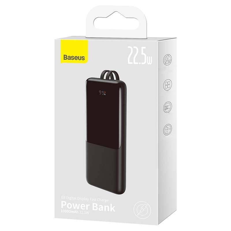 Powerbank Baseus Elf 10000mAh 22.5W + Cable USB-C