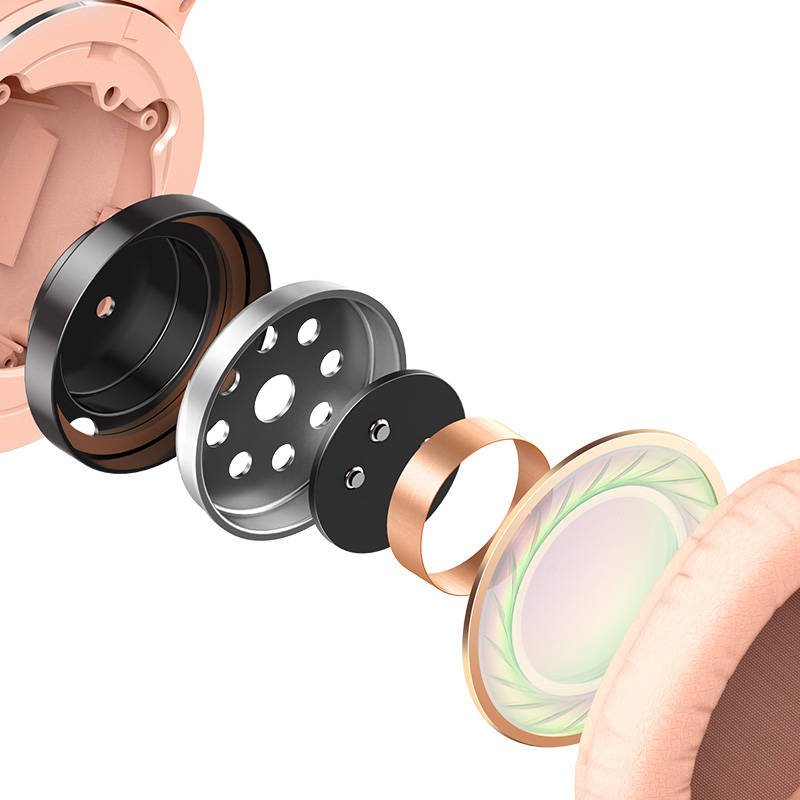 Baseus Encok Wireless headphone D02 Pro (pink) sk