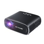 BlitzWolf BW-V4 1080p LED beamer / projektor, Wi-Fi + Bluetooth (čierny)