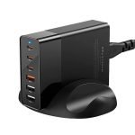 Sieťová nabíjačka Blitzwolf BW-S25, 75 W, 3x USB 3x USB-C (čierna)