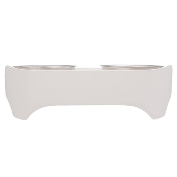 Bowls for dogs and cats Paw In Hand (White) cena