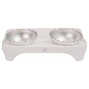 Bowls for dogs and cats Paw In Hand (White)