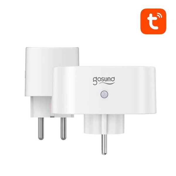 Dual smart plug WiFi Gosund SP211 (2-pack) 3500W Tuya navod